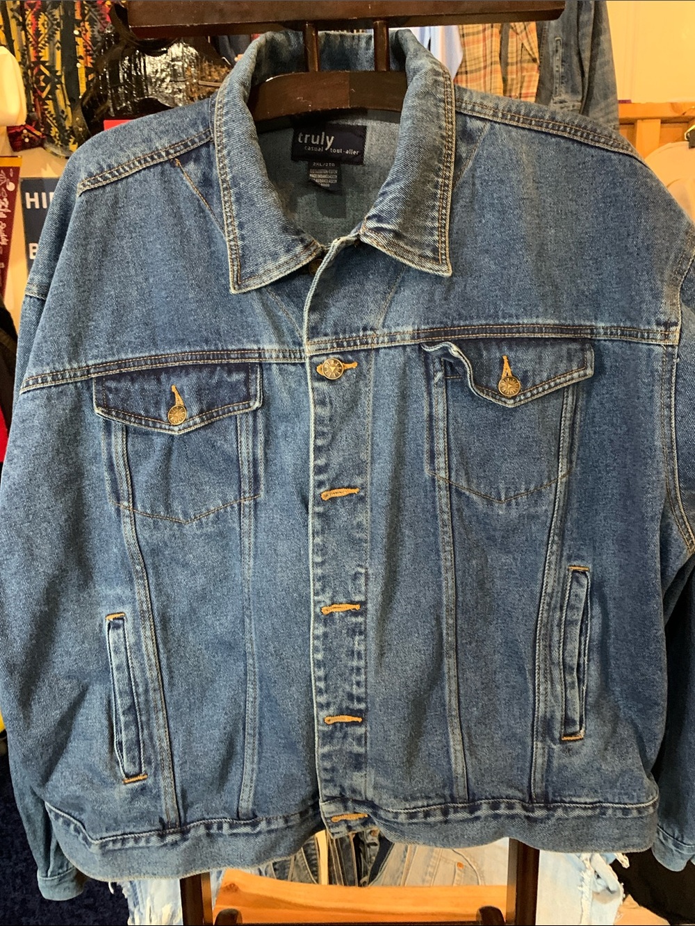 Vintage TRULY Blue Denim Jean Jacket